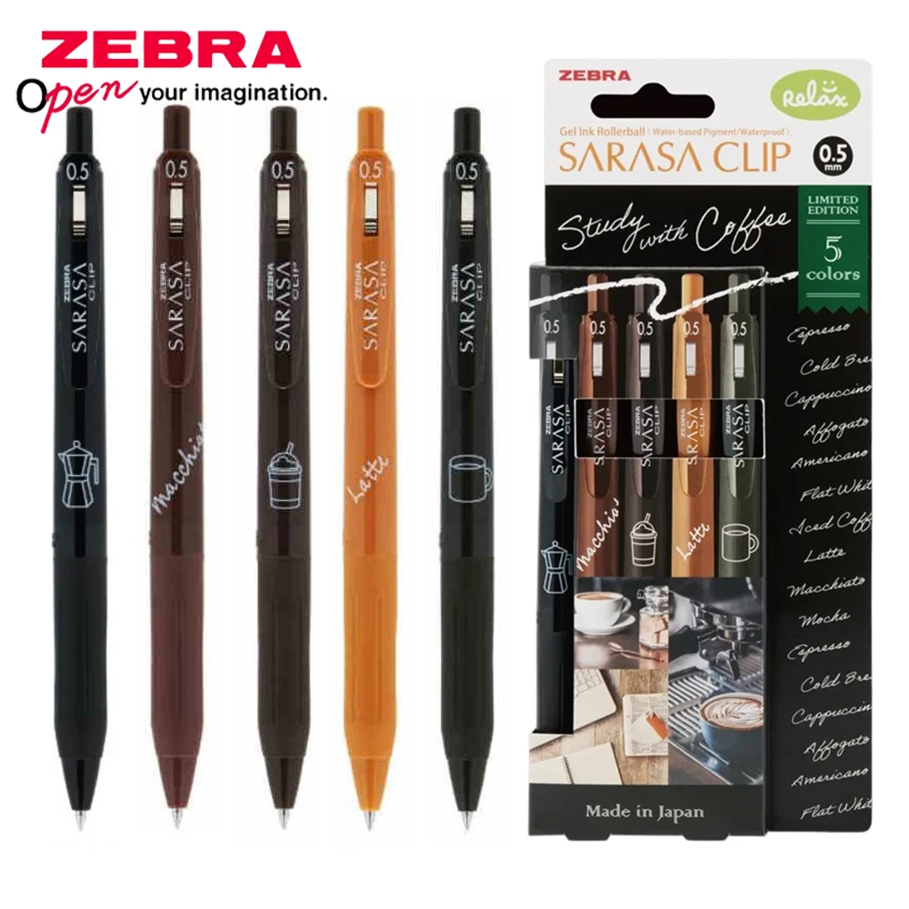 Zebra Pen Mildliner - 3/5pcs ใหม่ญี่ปุ่น ZEBRA ชุดปากกาเจล Retro สี
