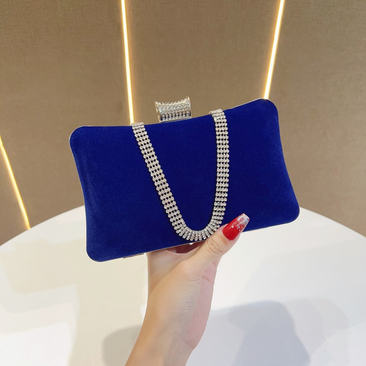 Tassel Fringe Trim - 2025 กํามะหยี่กระเป๋าจัดเลี้ยงผู้หญิงเพชรชุดราตรีกระเป๋า Velour หนึ่งไหล่กระเป๋าเดินทาง Elegant Tote