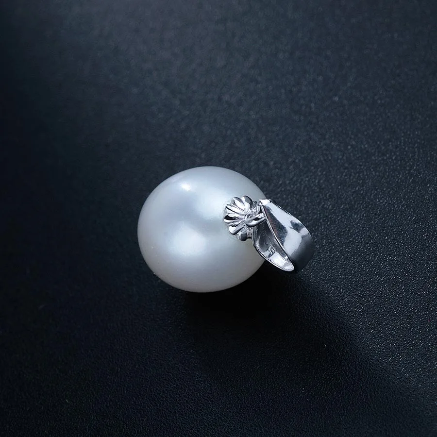Pearl Trim Chain - ขายร้อนไข่มุกจี้อุปกรณ์เสริมสี่สี S925 เงิน BUCKLE Match ใดๆโซ่เครื่องประดับ