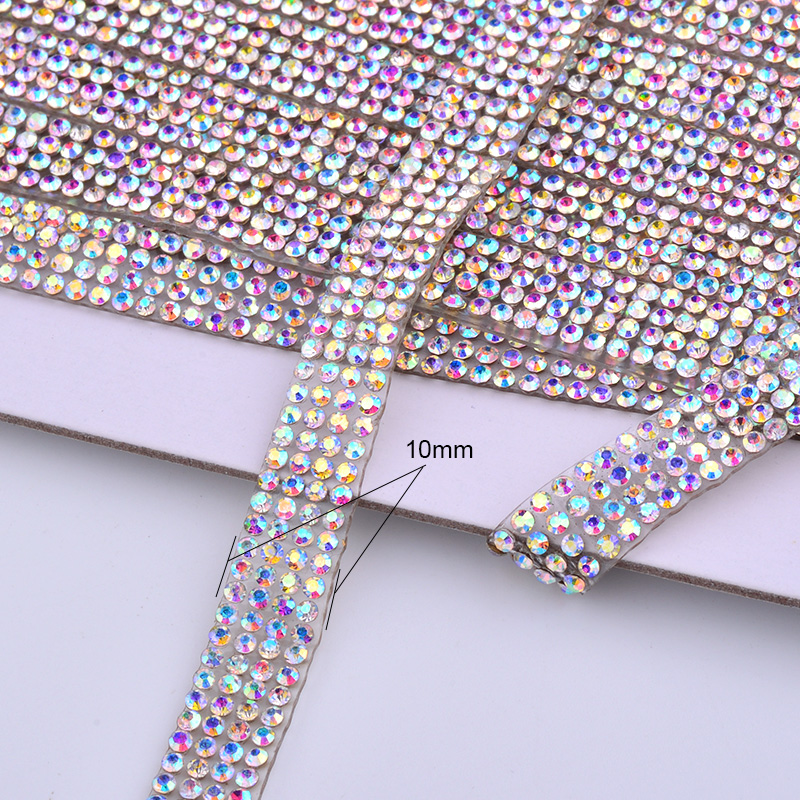 JUNAO สายรัดคริสตัล AB พลอยเที - Hotfix Rhinestone Sheet บทวิจารณ์และราคา