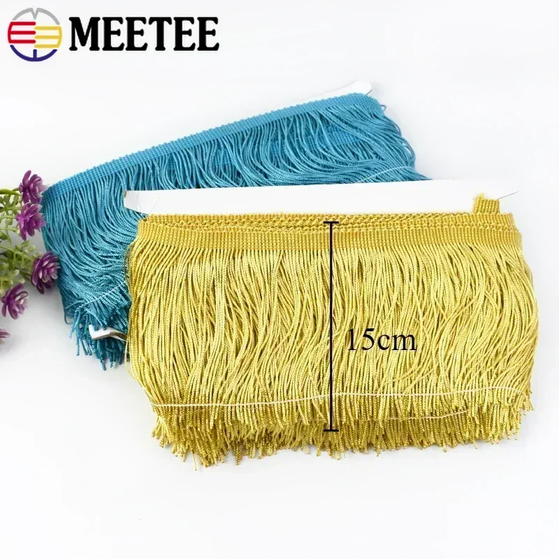 พู่ห้อยตกแต่งขนาด 15 ซม. ยาว 5 - Fringe Ribbon Sewing บทวิจารณ์และราคา