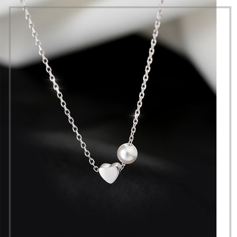 TrustDavis จริง 925 เงินสเตอร์ - Pearl Trim Chain บทวิจารณ์และราคา