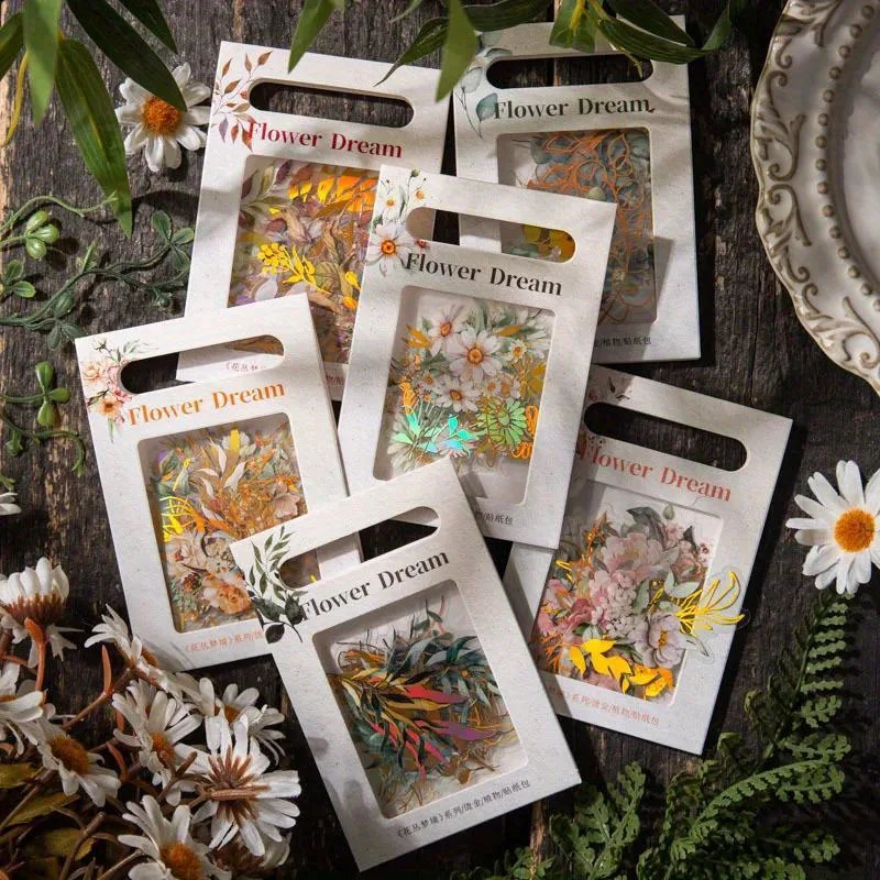 สติกเกอร์ลายพฤกษศาสตร์วินเทจ ล - Embellishments For Scrapbooking บทวิจารณ์และราคา