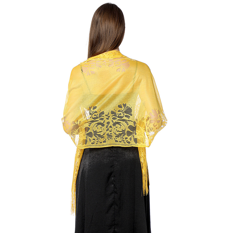 ชุดราตรีลูกไม้ลายดอกบางสไตล์เก - Tassel Fringe Trim บทวิจารณ์และราคา