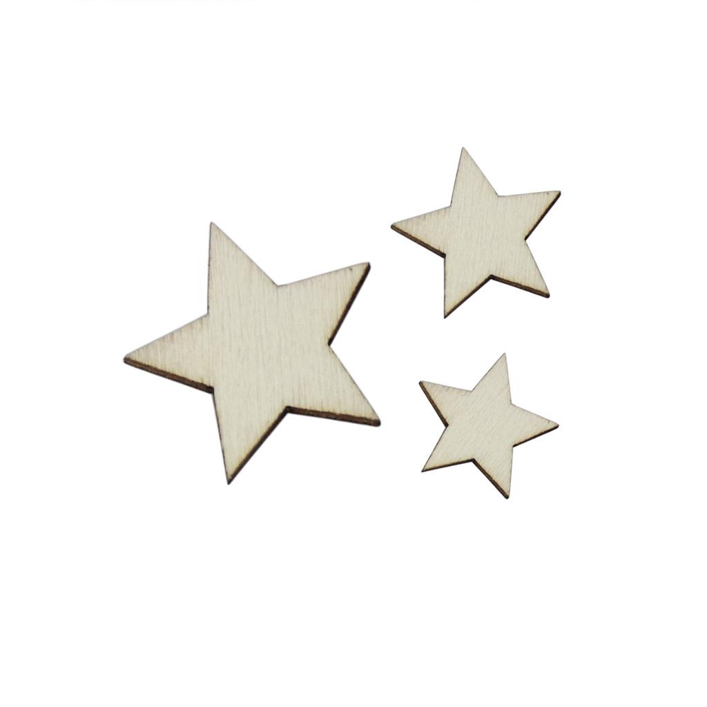 แผ่นไม้บาสวูดทรงดาว สีธรรมชาติ - Embellish Craft บทวิจารณ์และราคา