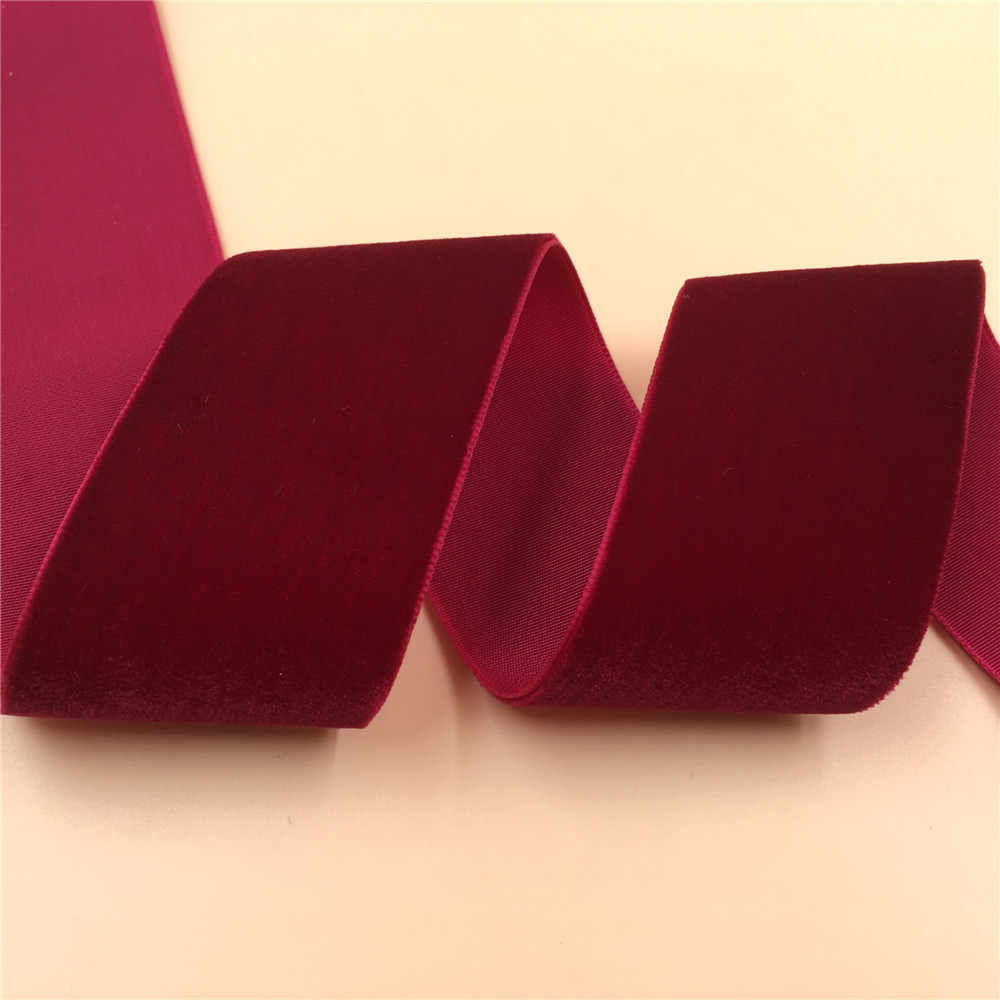 38 มม.1 หลา 3 หลา 5 หลาไวน์ Bu - Velvet Ribbon Roll บทวิจารณ์และราคา